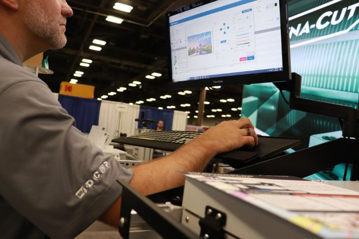 1170 Rapidcolor Pro Color Inkjet Printer User Interface