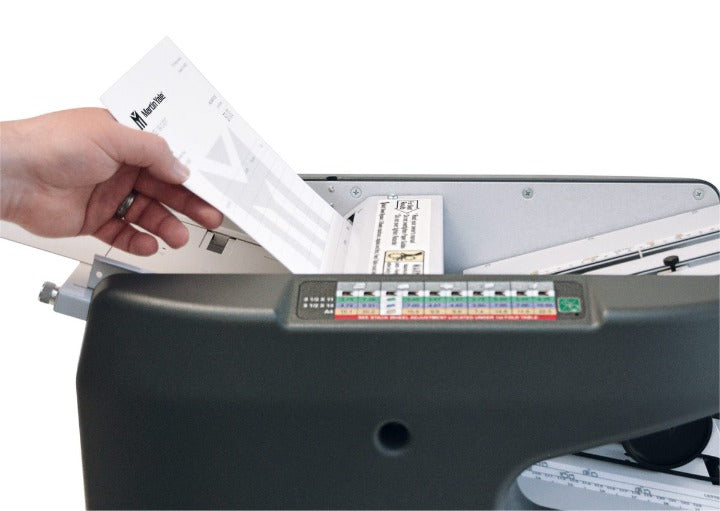 Martin Yale 1611 Paper Folder Feeding