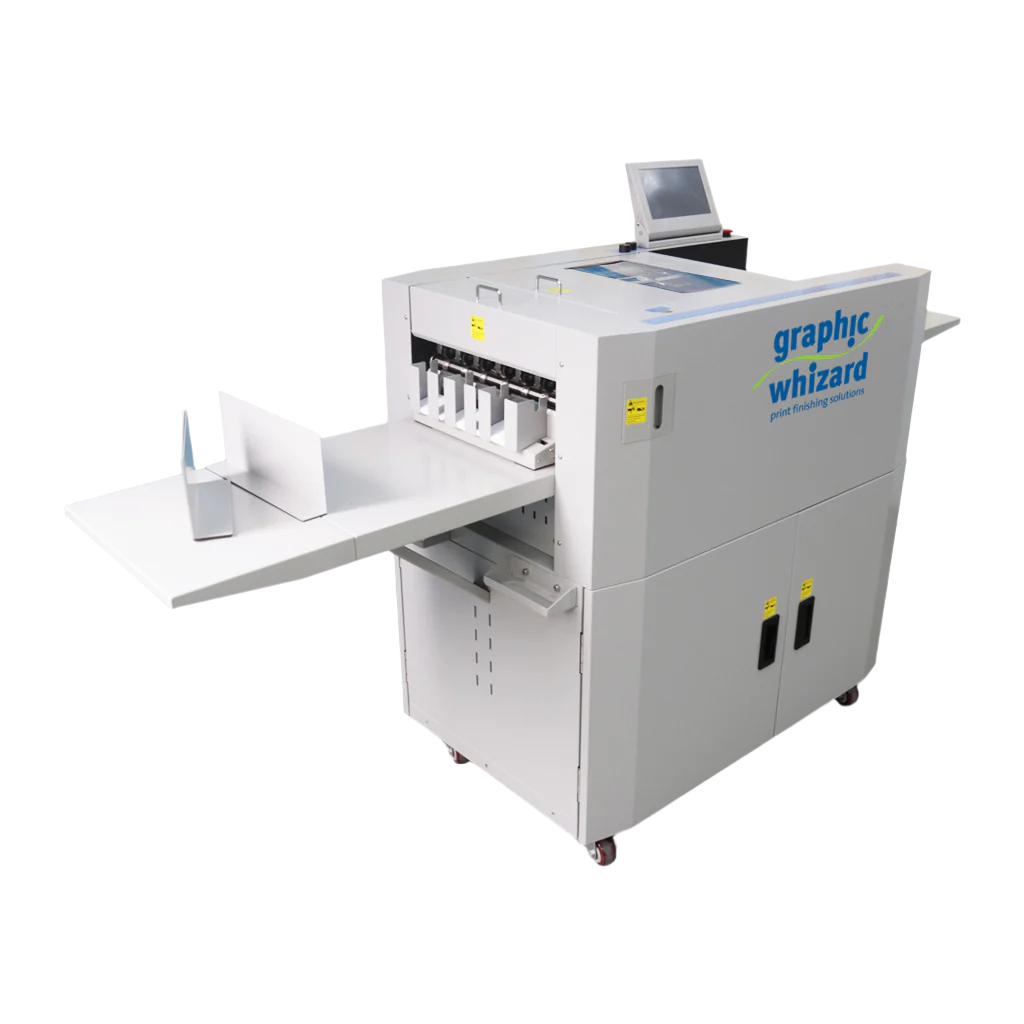Graphic Whizard PT 8336SCC Multi Creaser Cutter Slitter with Touchscreen and Feeder Tray