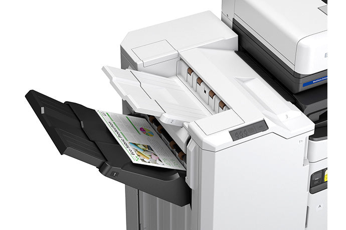Epson AM-6000 closeup staple finisher