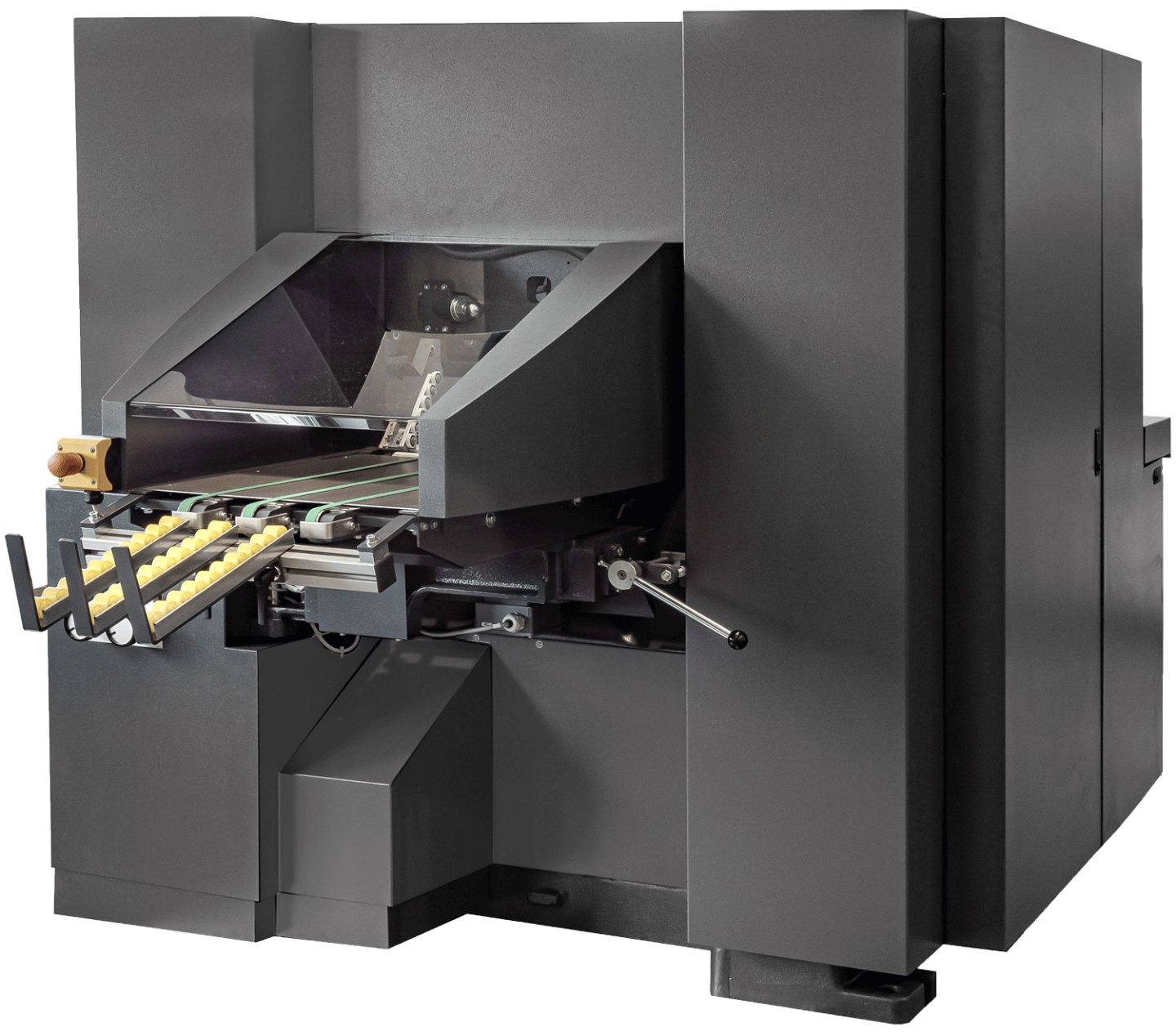 Perfecta BP SDY Three-Knife Trimmer Rear View