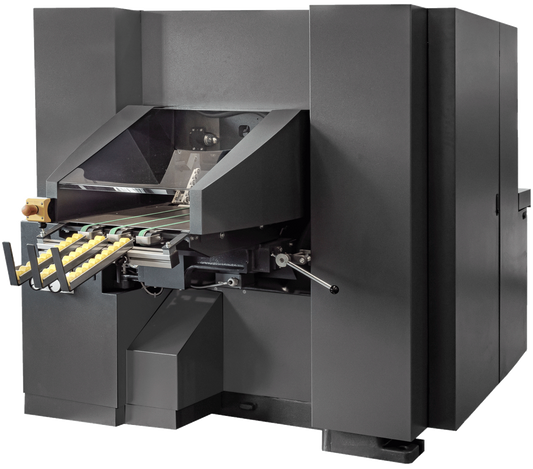 Perfecta BP SDY Three-Knife Trimmer Rear View