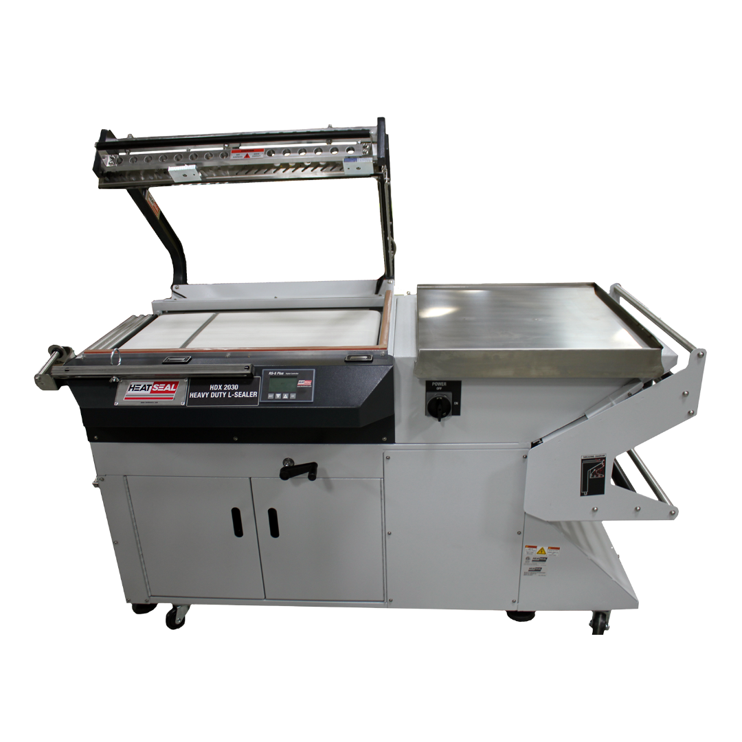 Heat Seal HDX 2030 Heavy Duty L-Sealer with Open Seal Arm, Flat Work Surface, and Integrated Control Panel