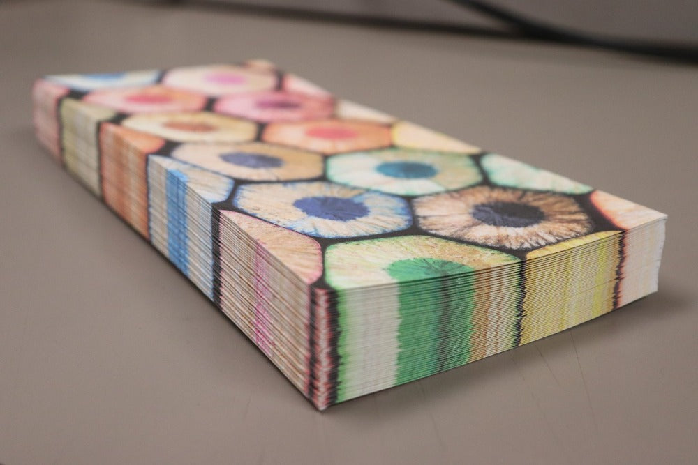 Postmark Envejet Sample Printed Envelopes Colored Pencil Design