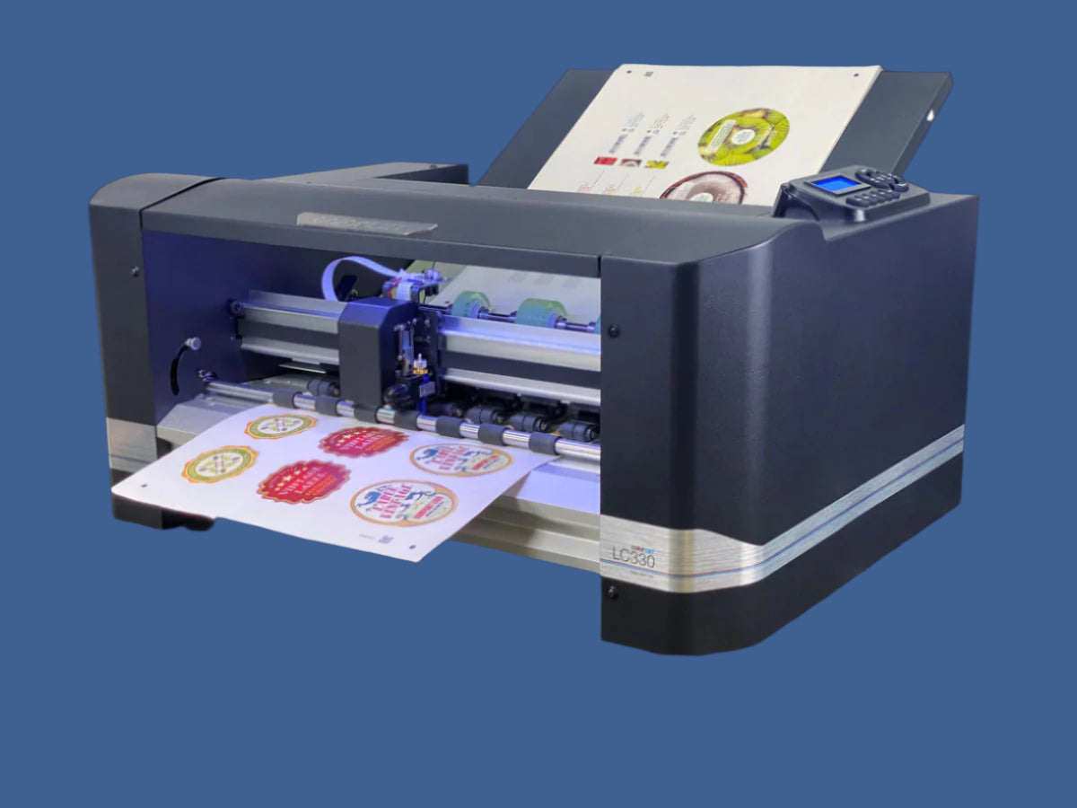 Intec ColorCut LC330 automatic label cutter