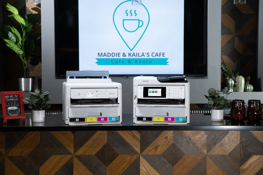 WF-C5890 Lifestyle image cafe usage