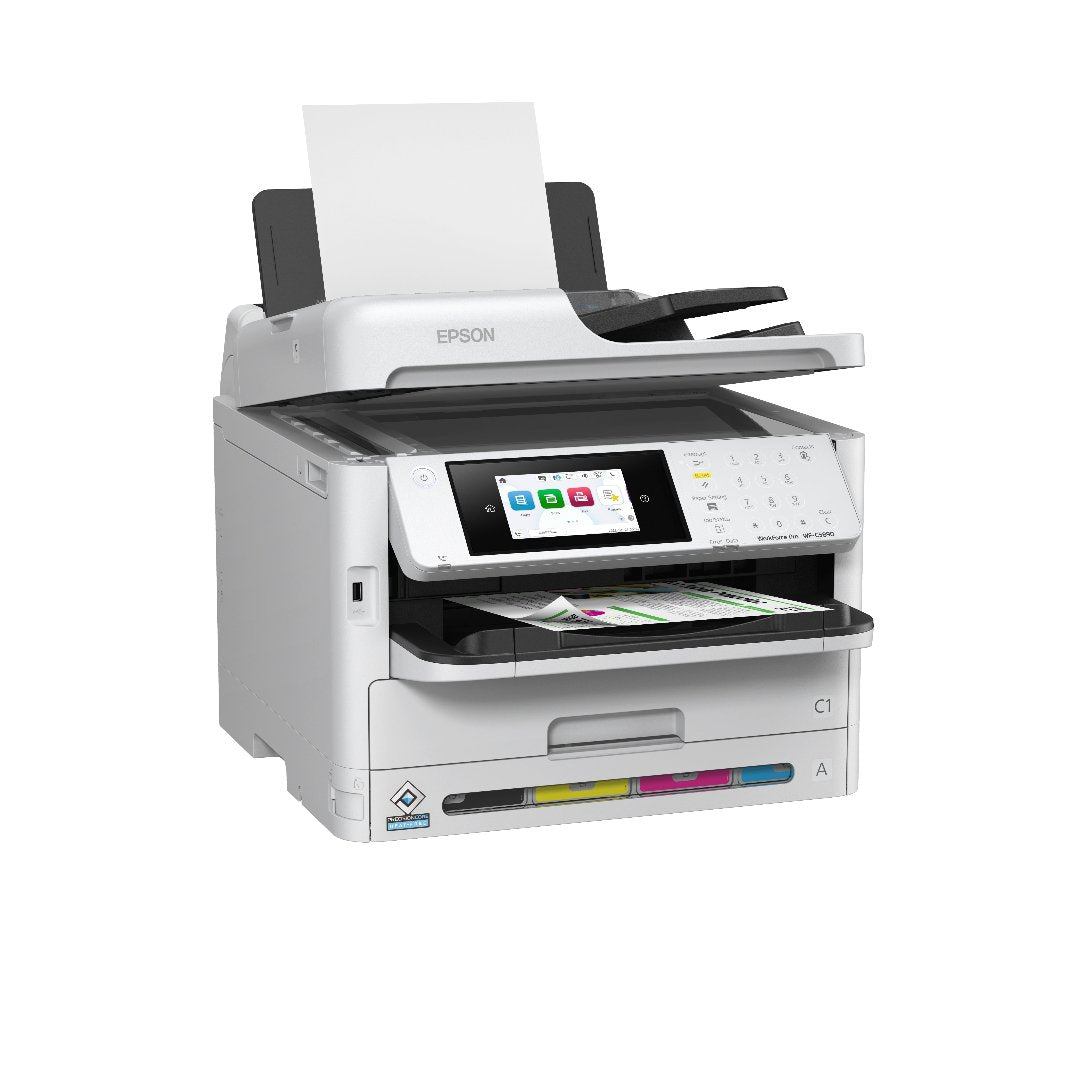 WF-C5890 With paper trays full