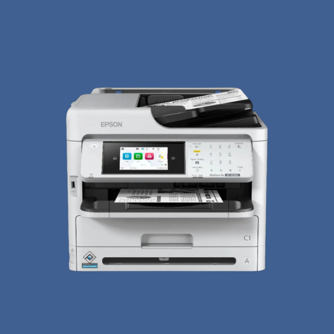 Epson WorkForce Pro WF-M5899 Monochrome All-in-One Printer with Touchscreen and Document Feeder