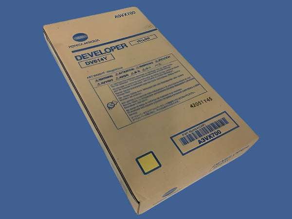 Konica Minolta DV-614Y Yellow Developer Powder (A3VX700)