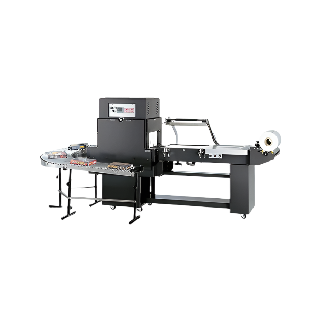 PP-1622MK Combo with curved gravity conveyor