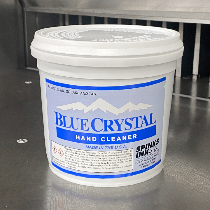 Blue Crystal Hand Cleaner Best Soap for Industrial Use [2 Quarts] –  Mid-State Litho, Inc