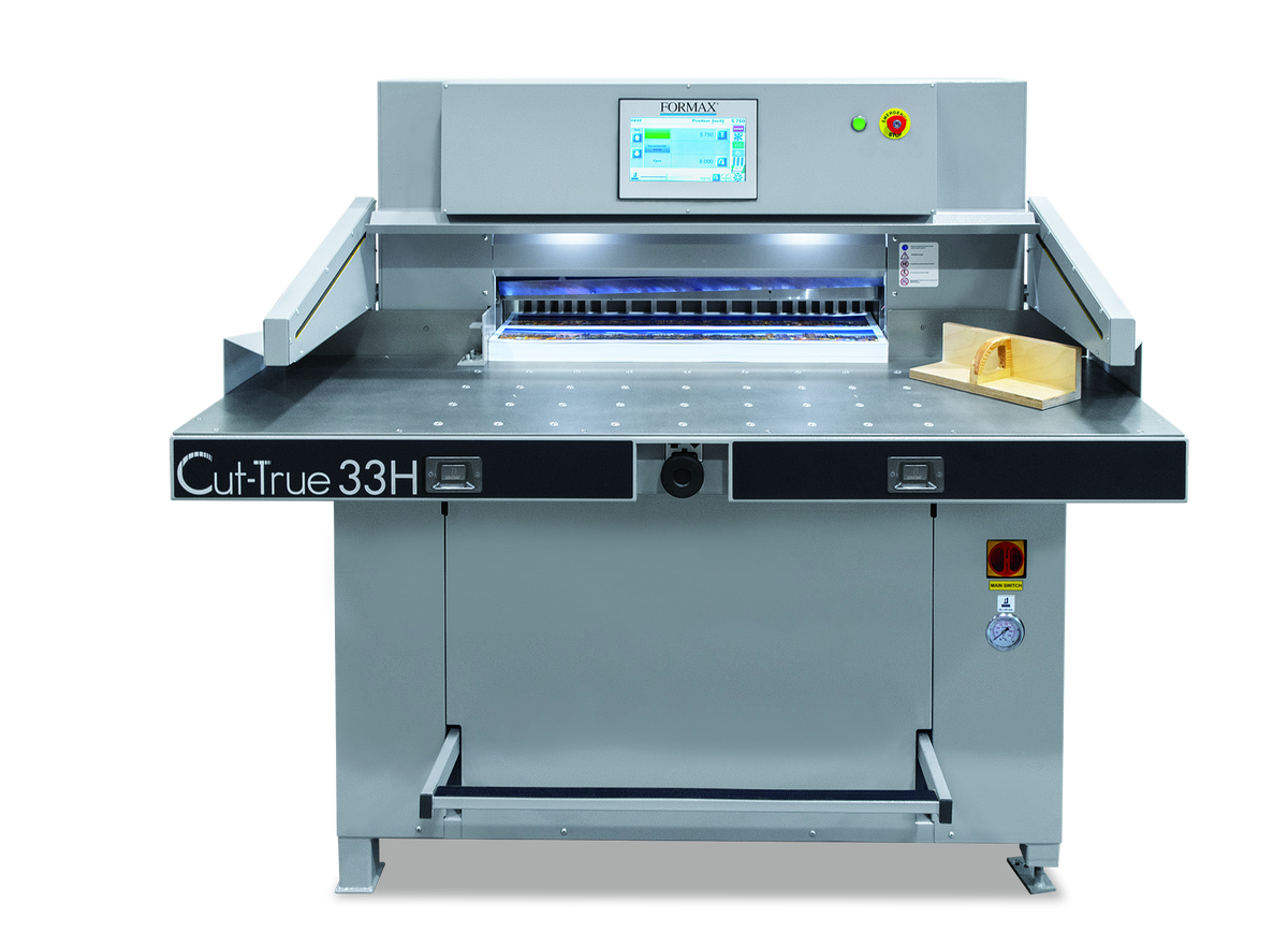 Formax Cut-True 33H hydraulic guillotine paper cutter