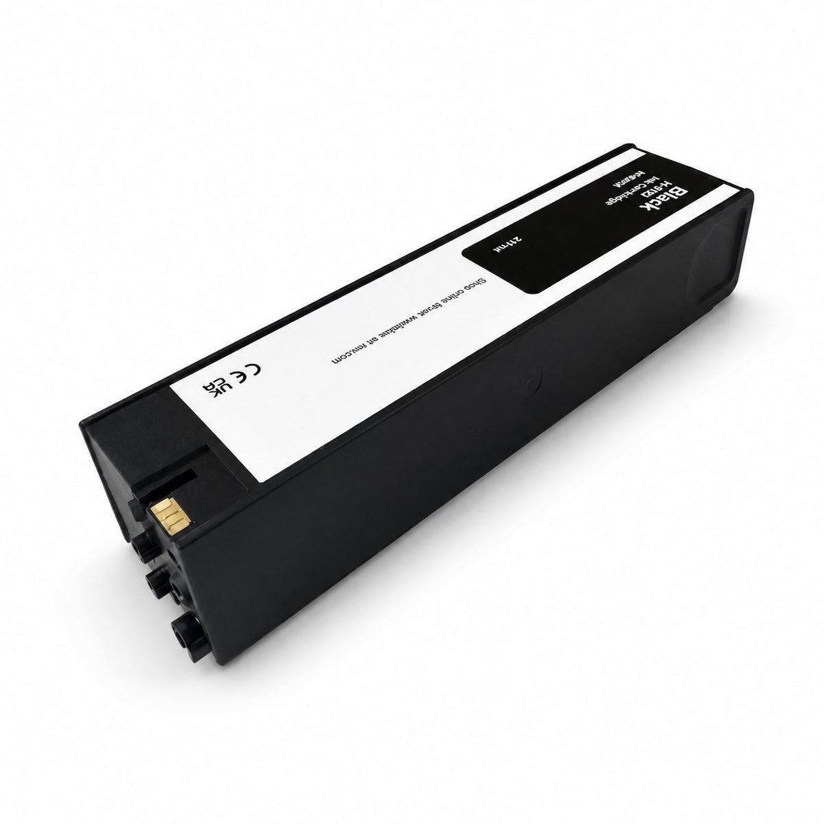 Postmark 1170 HP pigment Black ink cartridge — back view