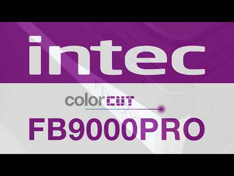 Intec Colorcut FB9000PRO Automatic Digital Die Flatbed Cutter / Creaser Video Showcase