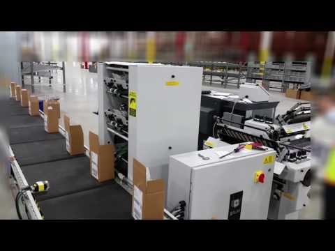 Baumfolder Century Series Print Fold insert solution Video