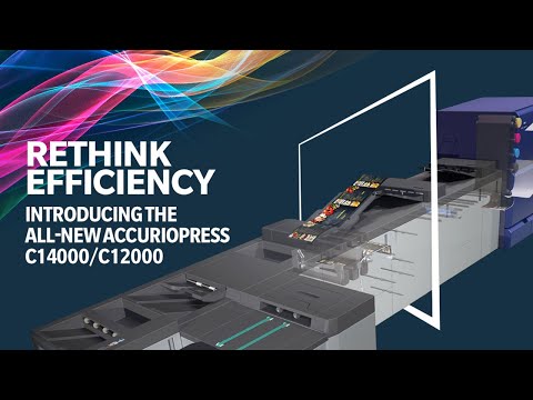 Konica Minolta AccurioPress C14000/C12000 Video