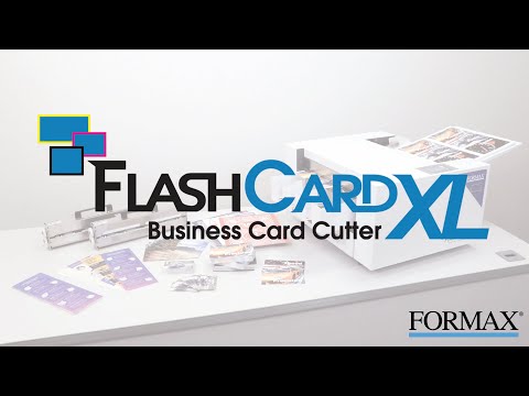 Formax FlashCard XL Business Card Cutter