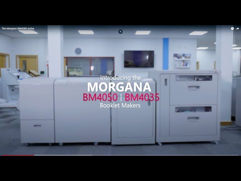 Morgana BM4000 Series Bookletmaker Video Showcase