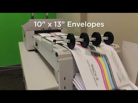 Rena Mach 6 Full Color Envelope & Thick Media Printer Video