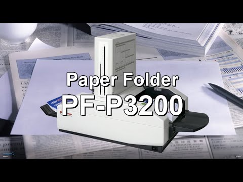 Horizon PF-P3200 Tabletop Paper Folder Video Showcase