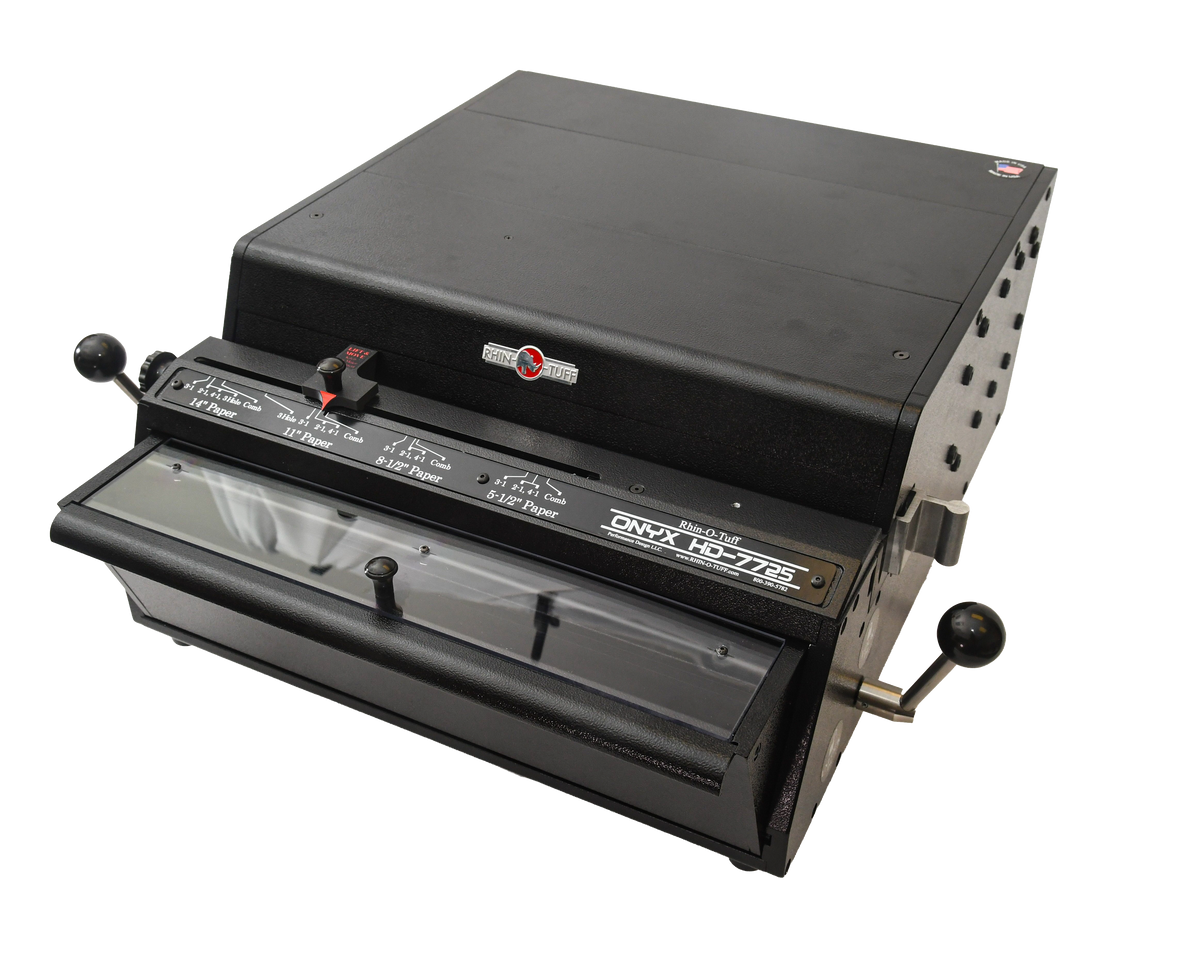 Rhin-O-Tuff Onyx HD-7725 14-inch electric punch, front view