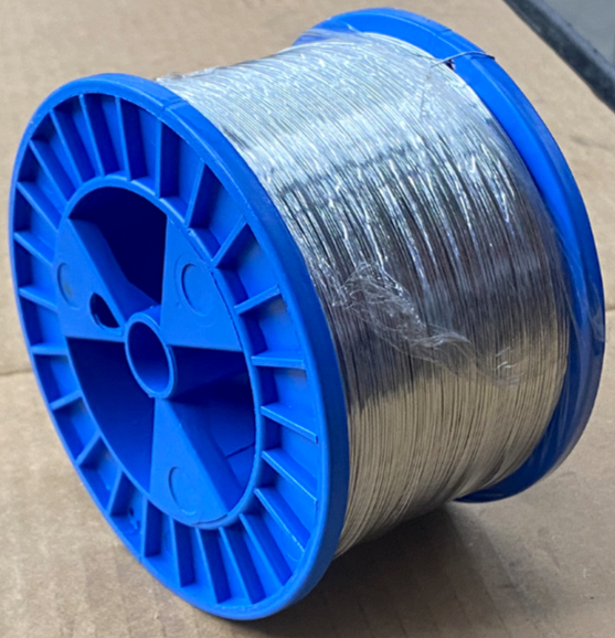 25 Gauge Nickel Plated Stitcher Wire