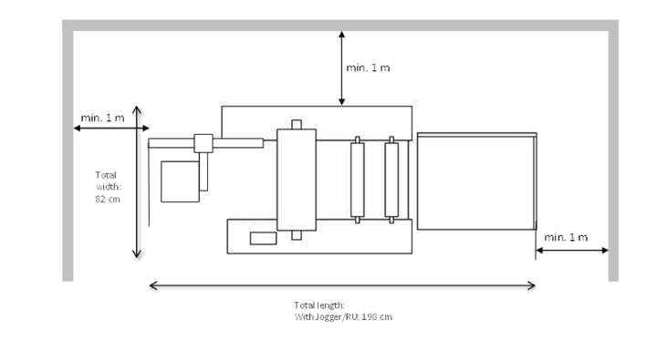 Foliant Vega 400A Single Sided Laminator Diagram