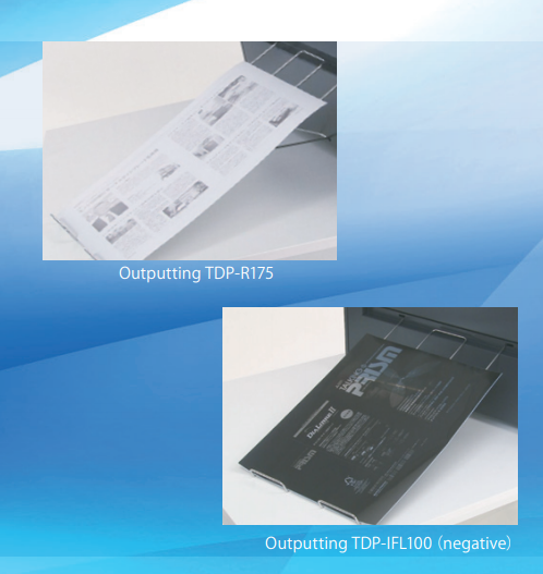 Mitsubishi TDP-459 and TDP-324 Thermal DigiPlate System Output