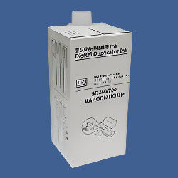 Digital duplicator Type VII HQ maroon ink cartridge for high-speed printing presses