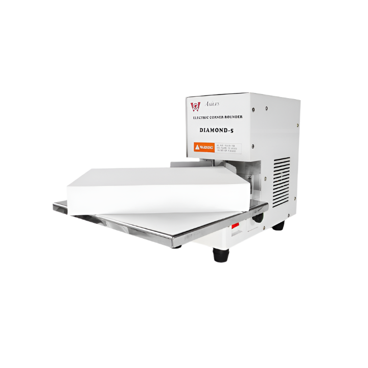 Diamond-S electric corner rounder machine on a white background