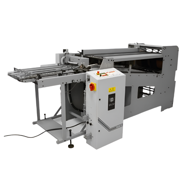 Baum 20 ICF independent continuous feeder for high-speed paper feeding in commercial print finishing