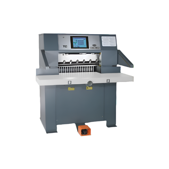 Challenge Titan 265 TC hydraulic 26.5-inch programmable paper cutter for commercial print finishing