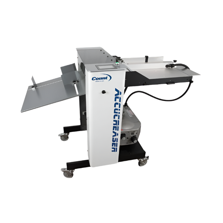 Coulon AccuCreaser machine on a white background