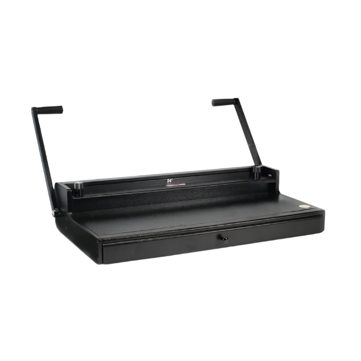 Rhin-O-Tuff HD8024 heavy-duty electric paper punching machine for high-volume production — Mid-State Litho