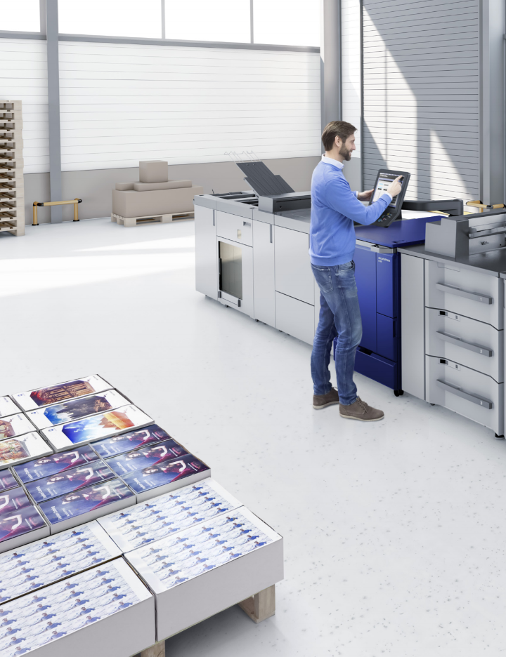 Konica Minolta AccurioPress C7100 Digital Press Operator