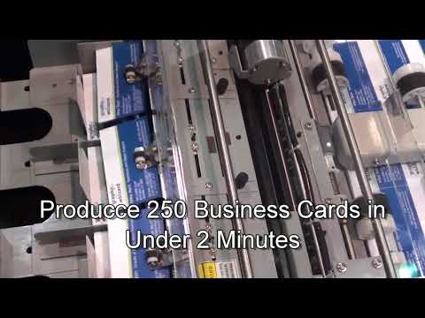 Graphic Whizard PT320 CC Card Cutter Video Demonstration