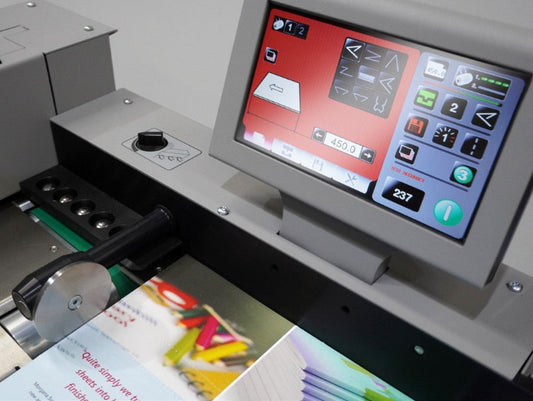 Morgana AutoCreaser Pro XW Control Screen