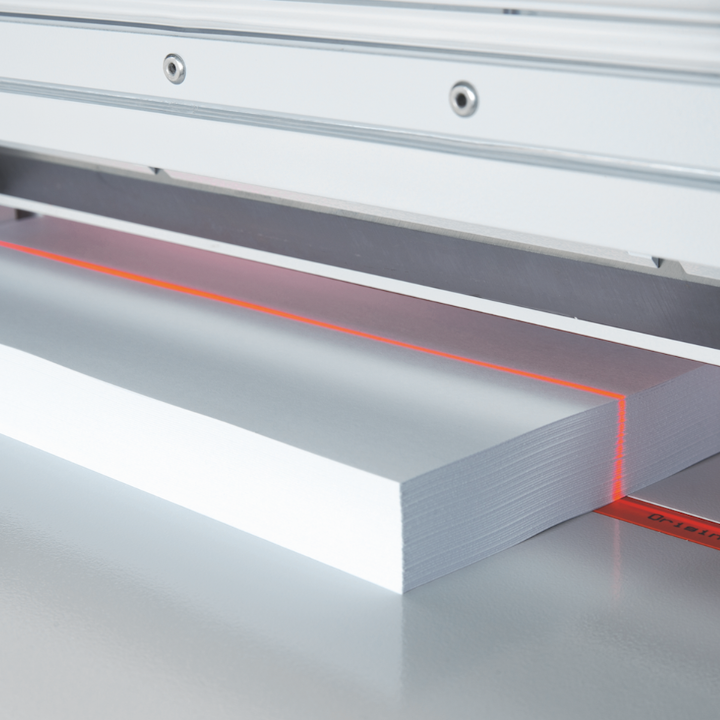 MBM Triumph 4815 18-5/8" Semi-Automatic Paper Cutter Registration Laser Guide