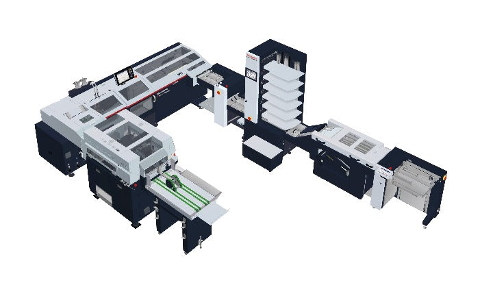 Horizon StitchLiner Mark IV Saddlestitch Bookletmaking Machine Layout