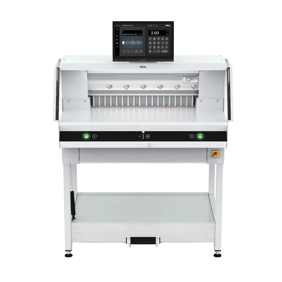 Triumph Speedcut 68 programmable hydraulic paper cutter front view