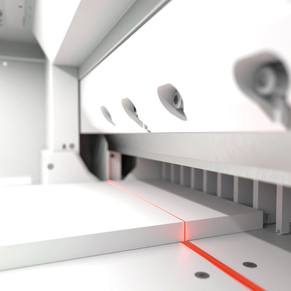 Triumph Speedcut 68 cutting area with IR light beam safety curtain