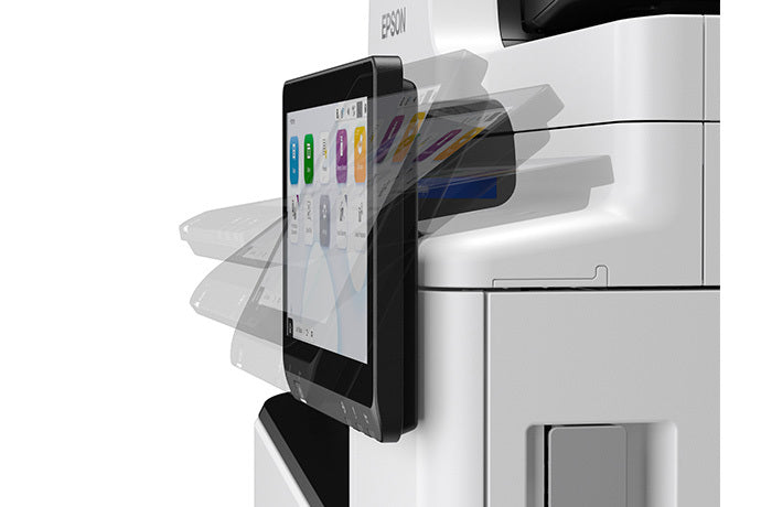 Epson AM-6000 closeup tiltable control panle