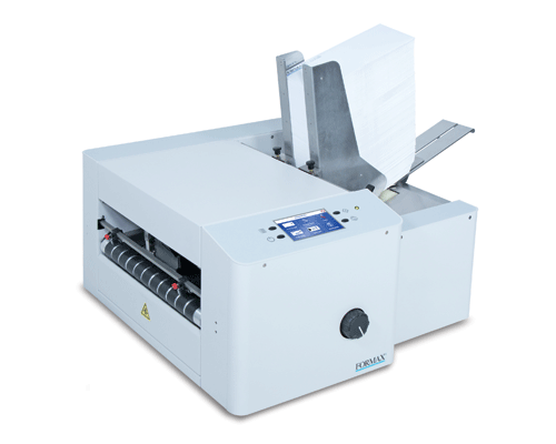 Formax AP3 monochrome digital address printer, front angle