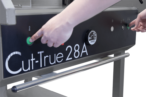 Cut-True 28A two button operation
