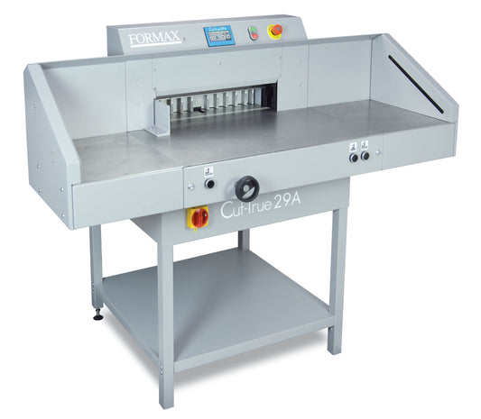 Formax Cut-True 29A electric guillotine paper cutter front view