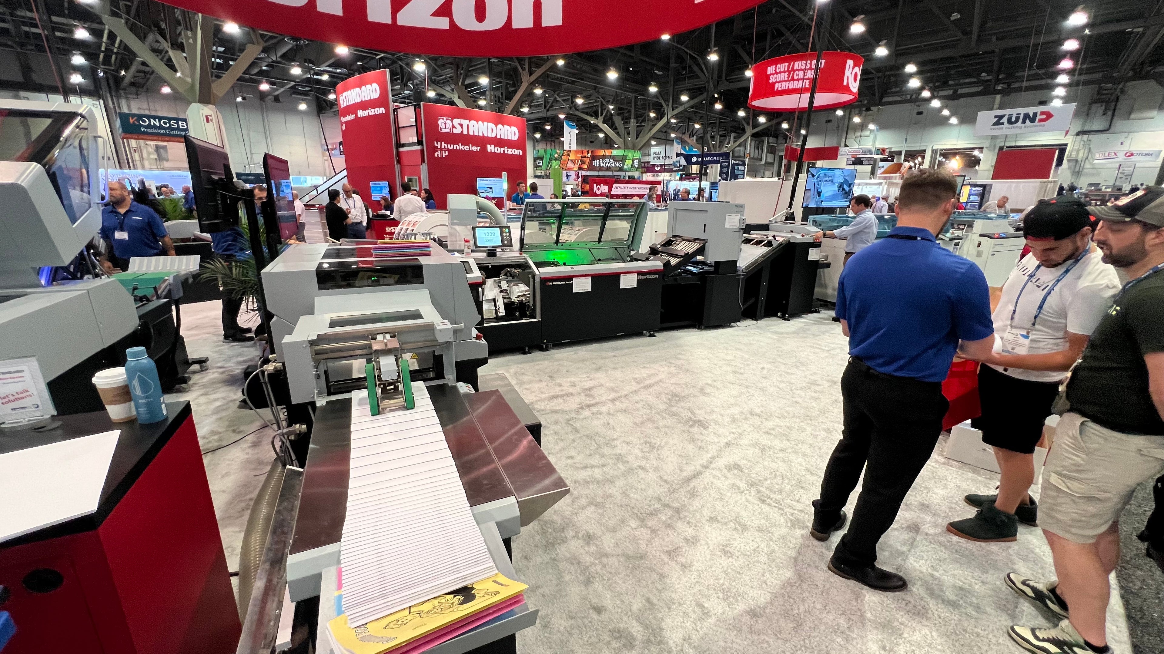 Horizon Print Finishing Equipment at PRINTING United 2024