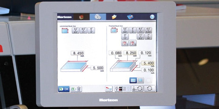 HT-300 Book Trimmer Screen