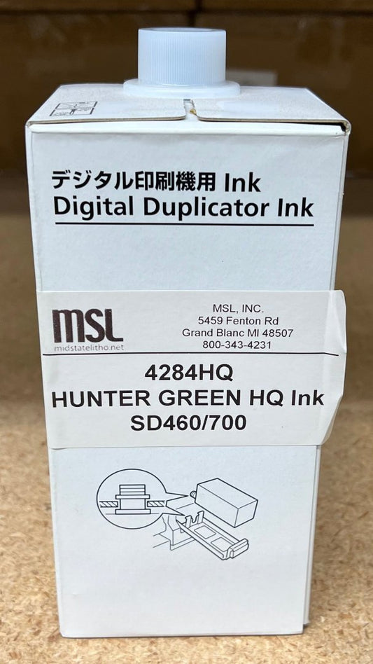 Hunter Green HQ Ink SD460/700