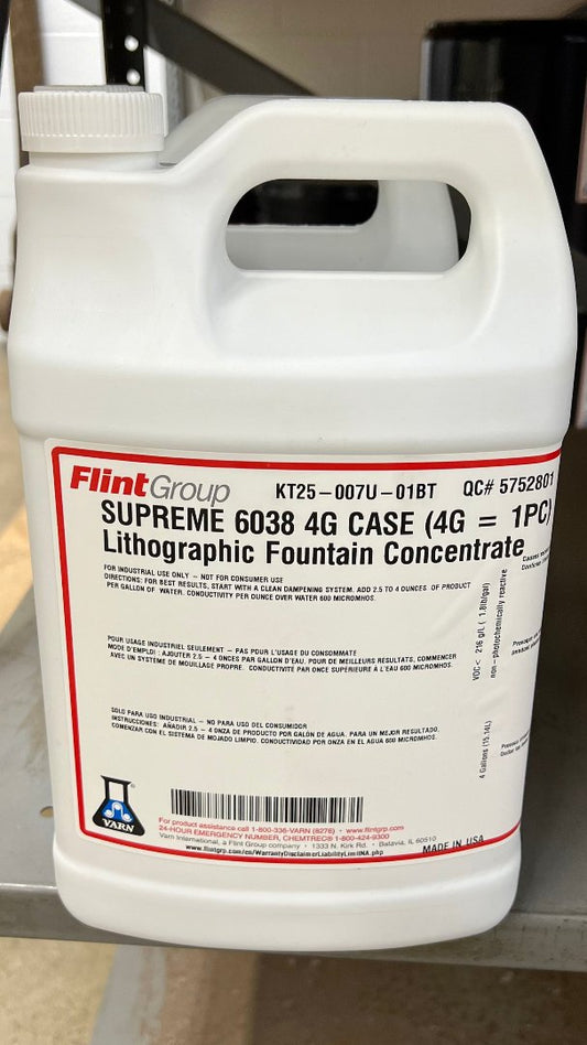 Supreme 6038 Fountain Solution