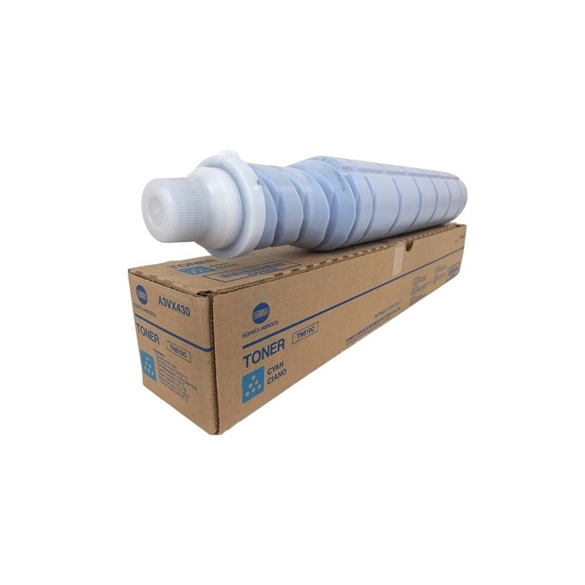 Konica Minolta TN619C Cyan Toner (A3VX430)